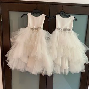 Girls flower girl dress
